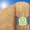 Afbeelding van UrFence Balkon Privacy Scherm Rietmat 110x600 cm - Natuurlijk Riet Tuinscherm, Ondoorzichtig en Weer