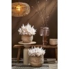 Afbeelding van Mica Decorations Bold Houten Bankje - L108 x B20 x H37 cm - Gerecycled Hout - Bruin