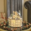 Afbeelding van HOMCOM Kerst Adventskalender Multiplex 25B x 20D x 29H cm Natuurhout
