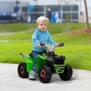 Afbeelding van HOMCOM Elektrische kinderauto Groen, Kunststof en Metaal, 70 x 41,5 x 48,5 cm