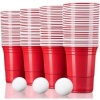 Afbeelding van TRESKO® blauwe partybekers 100 stuks | extra sterke bierpong bekers 473 ml