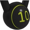 Afbeelding van SPORTNOW Kettlebell van kunststof, 18L x 18B x 24H cm - Zwart