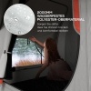 Afbeelding van Outsunny Heckzelt van polyester en fiberglass - 239L x 210B x 210H cm - Lichtgrijs