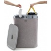Afbeelding van Joseph Joseph Tota Wasmand - 2 Compartimenten - 90 Liter - Grijs