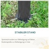 Afbeelding van Outsunny Tuinpaviljoen 3 x 6 m met Dubbel Dak en Vliegennetten, Donkergrijs