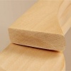 Afbeelding van SONGMICS - Houten kledinghangers - set van 20 - antislip, draaibare haak, natuurlijke kleur