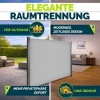 Afbeelding van tillvex® Uitschuifbare Zijluifel 200 x 400 cm met Regenhoes voor Balkon en Tuin