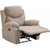 Afbeelding van HOMCOM Relaxfauteuil - Kantelbaar tot 150° - Slaapfunctie - Beige