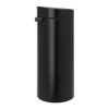 Afbeelding van Brabantia Touch Bin Prullenbak - 30 liter - Mat Zwart