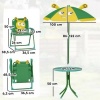 Afbeelding van AIYAPLAY Kindersitzgroep - Staal, Polyester - 49,5L x 49,5B x 50H cm - Groen