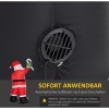 Afbeelding van HOMCOM Opblaasbare Kerstman 250 cm in Wit, Rood en Groen