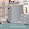 Afbeelding van KESSER® Wasmand met Deksel - Opvouwbare Wasbox - Wassorteerder met Uitneembare 3x Waszakken inclusie