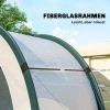 Afbeelding van Outsunny Kas-PE, glasvezel 200L x 80B x 164H cm - Groen