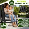 Afbeelding van tillvex® Tuinstoel Hoge Rug met Armleuningen & Neksteun | Inklapbare, Weerbestendige Campingstoel