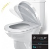 Afbeelding van KESSER® WC-bril met Soft Close en Quick-Release - Duroplast - Wit / D-Vorm