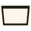 Afbeelding van Briloner Leuchten - LED plafondlamp met achtergrondverlichting, 18W, 2400 lumen, 3000K, wit-zwart