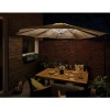Afbeelding van USB LED Strip Parasolverlichting Basisset 4x40cm 3000K 4x30lm Zwart