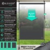 Afbeelding van KESSER® Zonnescherm Luifel verticale Zonwering B x H 120 x 310 cm Klemluifel uittrekbaar