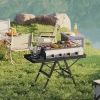 Afbeelding van Outsunny - Campingtafel - Metaal en Aluminium - Zwart