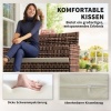 Afbeelding van Outsunny Rattan 2-zitsbank - PE-rattan, staal - 115L x 63B x 85H cm - Khaki