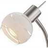 Afbeelding van GLOBO LED-spotlight ELLIOTT mat nikkel 54341-1T