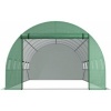 Afbeelding van Outsunny Vervangfolie PE 600L x 300B x 200H cm - Groen
