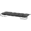 Afbeelding van Outsunny Zitkussen Polyester, Schuim - 100L x 40B x 10H cm - Donkergrijs
