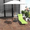 Afbeelding van Outsunny - Inklapbaar Ligbed voor Buiten met Kussen - Groen