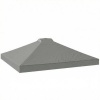 Afbeelding van Outsunny Vervangend Dak - 210D Oxford-stof - 300 x 300 x 25 cm - Lichtgrijs