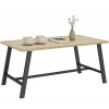 Afbeelding van Outsunny Salontafel van Metaal - 100 x 55 x 45 cm - Bruin