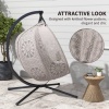 Afbeelding van Outsunny - Hangstoel met zakken - Polyester - Bruin
