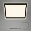 Afbeelding van Briloner Leuchten - LED-plafondlamp met achtergrondverlichting, 22W, 3000 lumen, wit-zwart