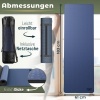 Afbeelding van RE:Sport Yogamat, ftalaatvrij, antislip fitnessmat met draagriem, 183 x 61 x 0,6 cm
