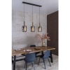 Afbeelding van Lucide JOANET - Hanglamp - 3xE27 - Rookglas