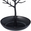 Afbeelding van Sieradenboom - kettingen, oorbellen, armbanden - 30x16x15 cm - zwart metaal