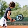 Afbeelding van SPORTNOW Set van 4 Pickleball Rackets van populierenhout met 4 ballen en tas, blauw en zwart