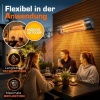 Afbeelding van TRESKO Infrarood warmtestraler 2500 W met afstandsbediening en 3 warmtestanden