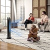 Afbeelding van HOMCOM Torenventilator van ABS Zwart