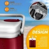 Afbeelding van Tillvex Elektrische Koelbox, 32 liter, voor auto en camping, koelt en verwarmt (rood)