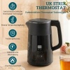 Afbeelding van HOMCOM Waterkoker - Roestvrij staal en kunststof - 21,8L x 15,5B x 26H cm - Zwart