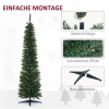 Afbeelding van HOMCOM Kerstboom 390 takken met kunststof standaard groen 830-182