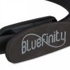 Afbeelding van Bluefinity Pilatesring zwart, dubbele handgrepen, met oefeningen, Ø 37cm