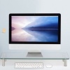 Afbeelding van Glazen tv-verhoger - Monitorstandaard - Verstelbare laptopstandaard 9-11 cm - 70x24 cm transparant