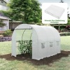Afbeelding van Outsunny Vervangfolie voor kas PE 300L x 200B x 200H cm - Wit