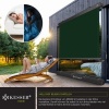 Afbeelding van KESSER® Zonneluifel 140 x 250 cm Zijluifel | Zonnescherm Verticaal uitschuifbaar | Zon en Privacy Be