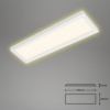 Afbeelding van Briloner Leuchten - LED-plafondlamp met backlight-effect, 22 Watt, 3000 lumen, 3000 Kelvin, wit