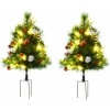 Afbeelding van HOMCOM Kunststof Kerstboom met Metaal Ø33 x 75H cm Groen