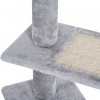 Afbeelding van PawHut 5-laags kattenklim- en krabboom met sisal - beige