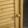 Afbeelding van Kleankin badkamerkast van bamboe - 33L x 36,5B x 67H cm - natuurlijk