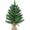 Afbeelding van HOMCOM tafelkerstboom - Ø44x60 cm - linnen/PVC/cement